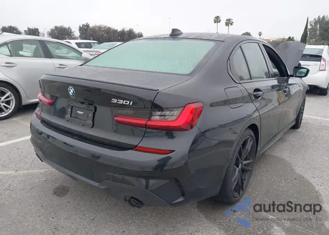 2022 BMW 330I z USA, uszkodzony, nr VIN 3MW5R1J01N8C67156